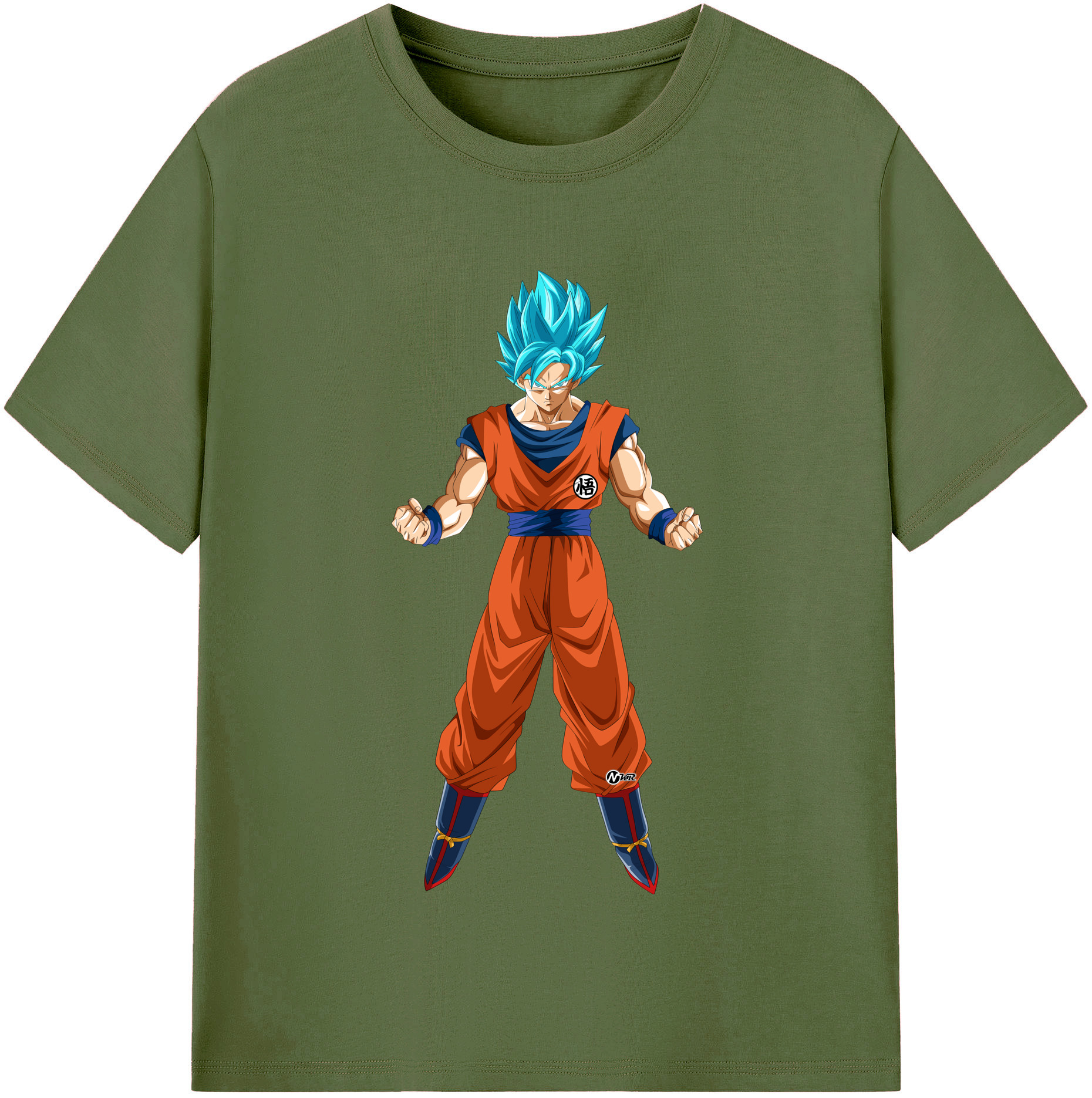 （画像用） ドラゴンボール 孫悟空（そん ごくう）Son Goku カカロット DRAGON BALL Kakarotto 綿100％半袖Tシャツ（フロントプリント）